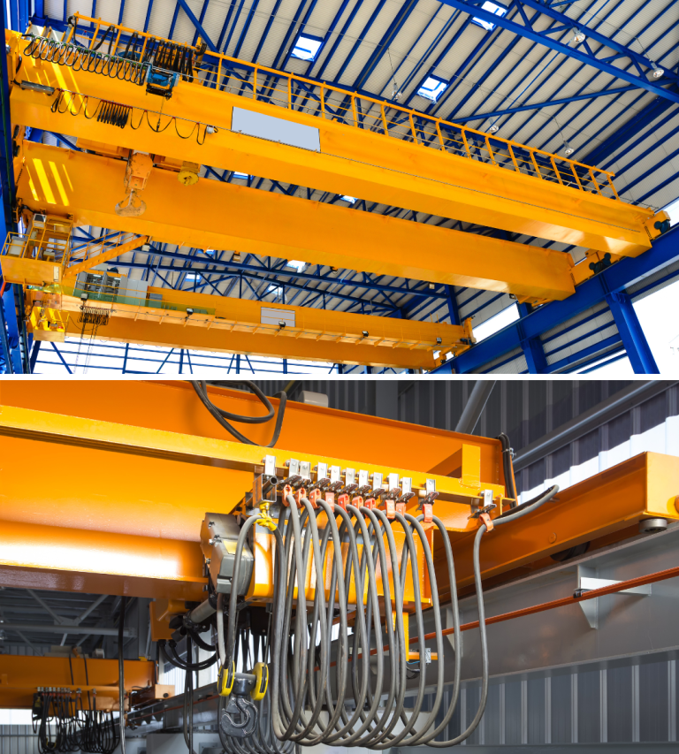 Overhead Cranes We service and repair all makes of electric overhead cranes, electric rope hoists, and electric chain hoists. With fully equipped service teams on call 24 hours a day, we can provide a full on-site service covering installation, servicing, and repairs. Our experienced technicians are trained to diagnose and repair any issues that may arise with your equipment, ensuring that it operates safely and efficiently. We also offer preventative maintenance programs to help you avoid costly breakdowns and downtime. At our facility, we have a large inventory of replacement parts and components, allowing us to quickly and efficiently repair your equipment. We understand that downtime can be costly, which is why we strive to provide prompt and reliable service to get your equipment up and running as soon as possible. In addition to our repair and maintenance services, we also offer equipment upgrades and modernizations to keep your equipment up to date-and operating at peak performance. Our team can work with you to determine the best solutions for your specific needs and budget.